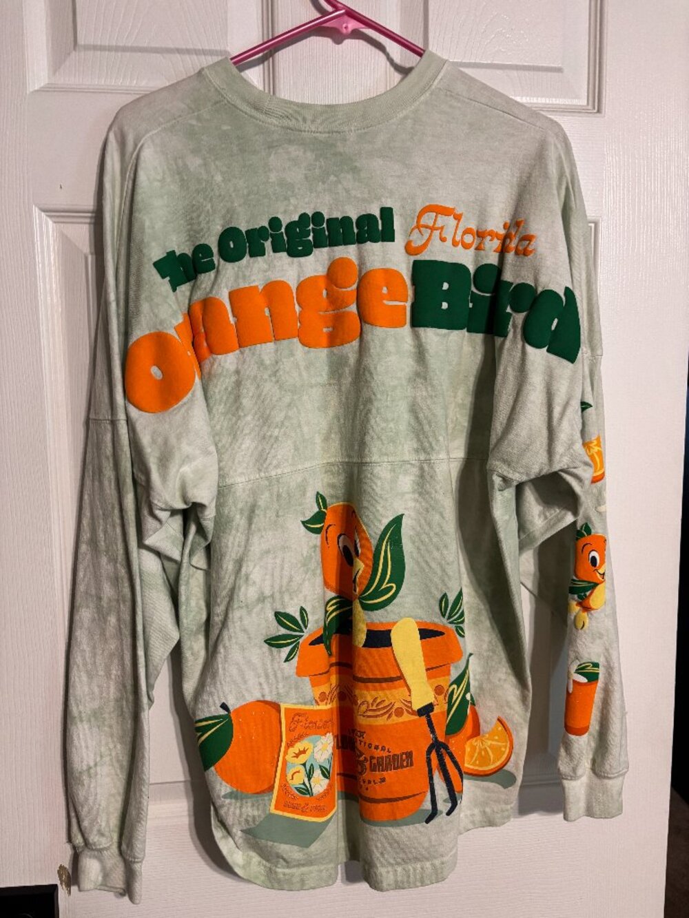 Disney EPCOT Flower & Garden 2022 Orange Bird Spirit Jersey Size Medium